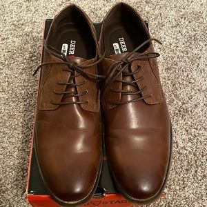 Deer Stags Brown Dress Shoes, Size 13